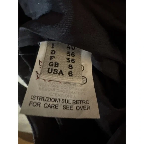 Moschino Women's Floral Dress Size 40 Gray - Picture 4 of 7